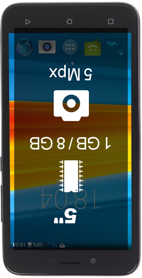 DEXP Ixion ES1050 smartphone