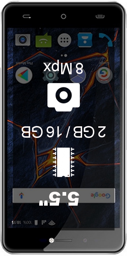 BQ -5507L Iron Max smartphone