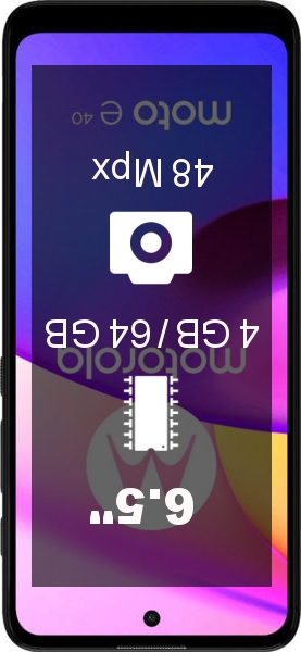 Motorola Moto E40 4GB · 64GB smartphone