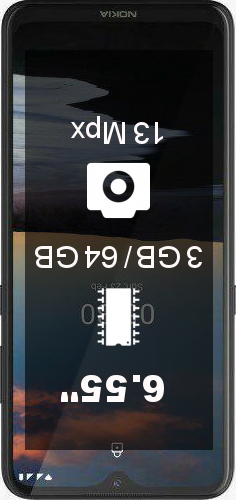 Nokia 5.3 3GB · 64GB smartphone