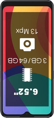 TCL 20E 3GB · 64GB smartphone