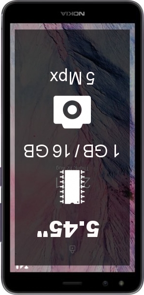 Nokia C01 Plus 2GB · 16GB smartphone