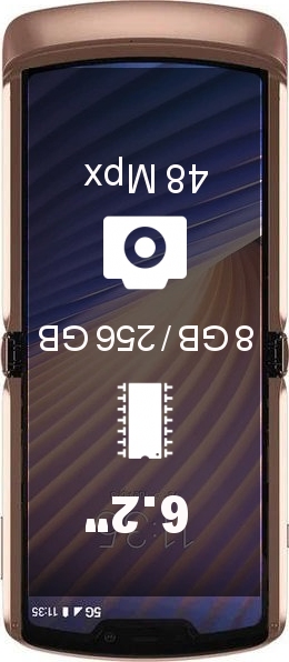 Motorola Razr 5G 8GB · 256GB smartphone