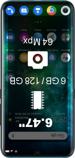 TCL 10 Pro 6GB · 128GB smartphone