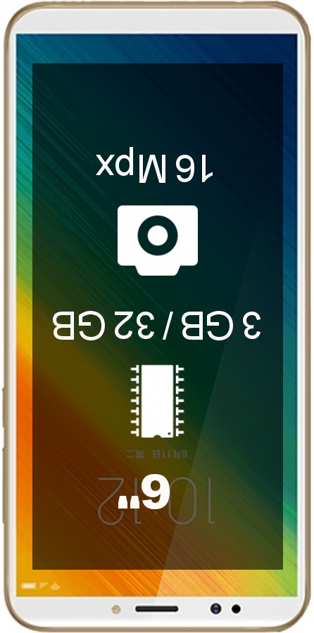 Lenovo K5 Note (2018) 3GB 32GB smartphone