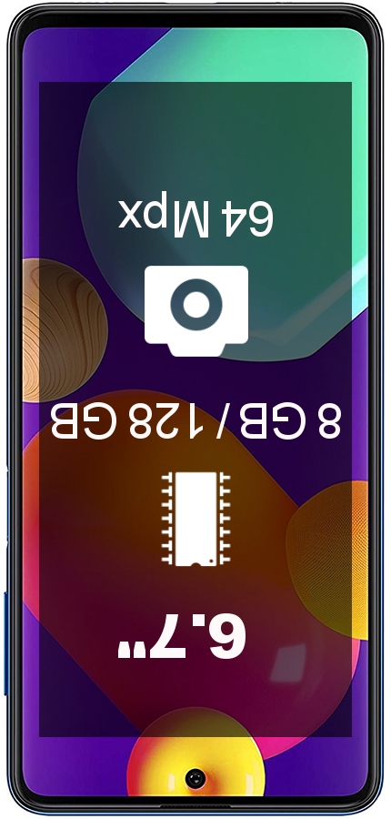 Samsung Galaxy M62 8GB · 128GB · SM-M625F smartphone