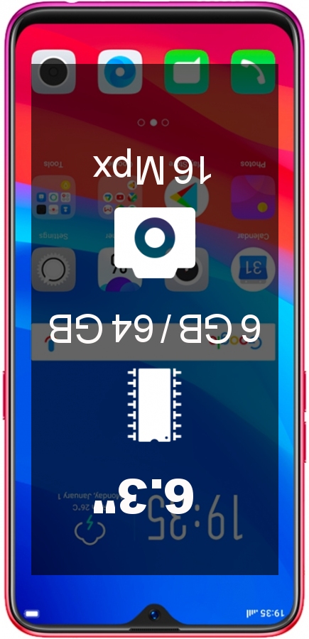 Oppo F9 Pro smartphone