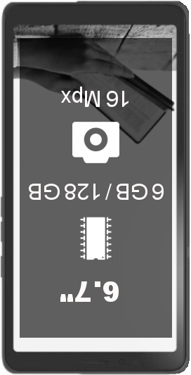 HiSense A7 6GB · 128GB smartphone