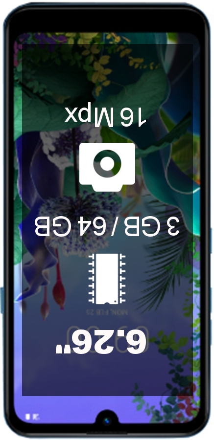 LG Q60 smartphone
