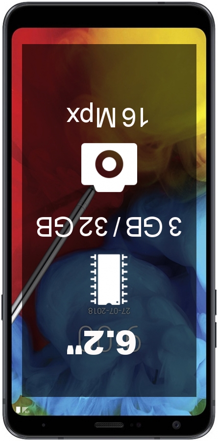 LG Q Stylo+ Plus LMQ710WA smartphone