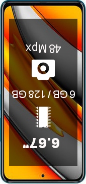 Xiaomi Poco F3 6GB · 128GB smartphone