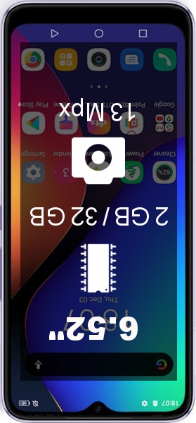 Infinix Hot 10i 2GB · 32GB smartphone