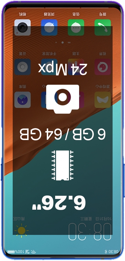 Nubia X 6GB 64GB smartphone