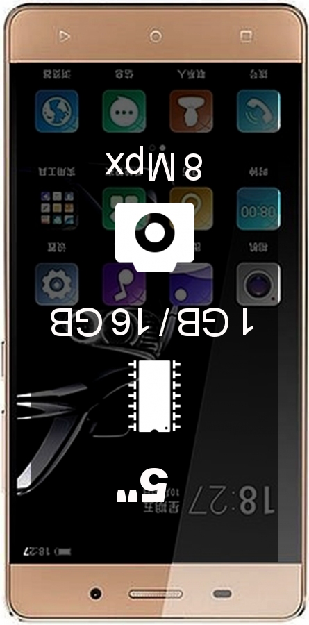 Gionee Pioneer P5L (2016) smartphone