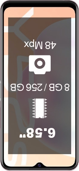Vivo Y52s t1 8GB · 256GB smartphone