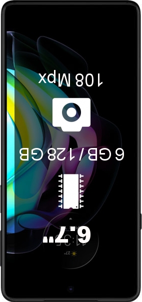 Motorola Moto Edge 20 6GB · 128GB smartphone