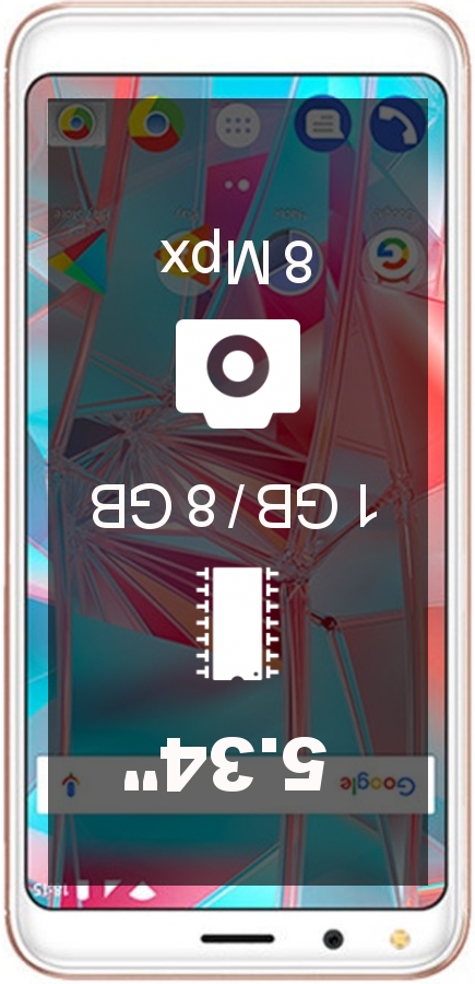 BQ Mobile -5301 Strike View smartphone