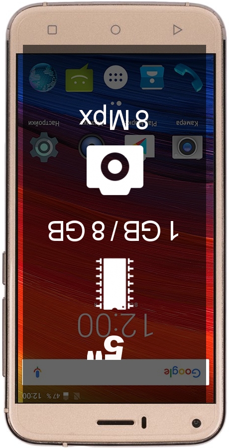 Bravis A506 Crystal smartphone