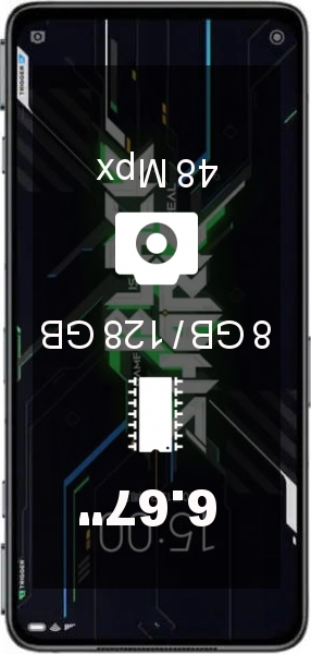 Black Shark 4S 8GB · 128GB smartphone