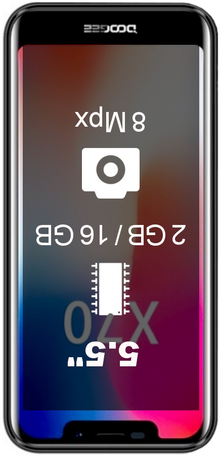 DOOGEE X70 smartphone