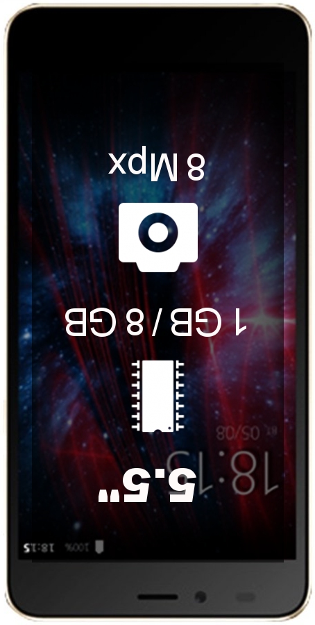 BQ -5594 Strike Power Max smartphone
