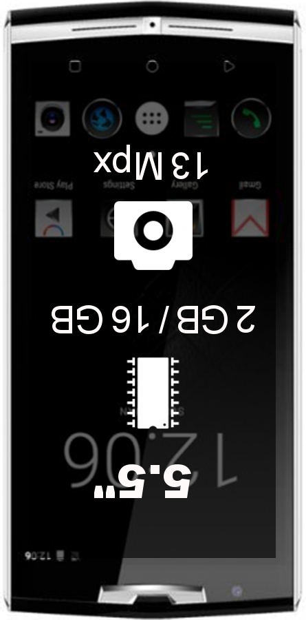 OUKITEL K10000 Mix smartphone