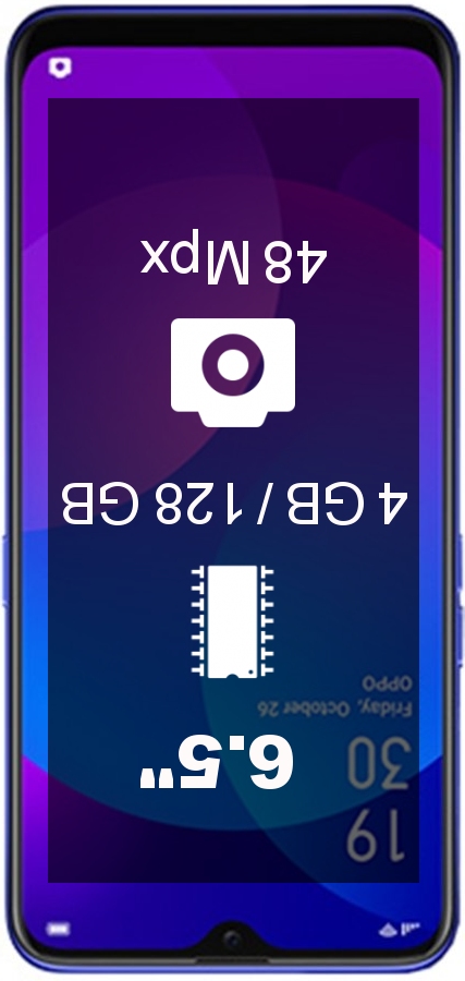 Oppo F11 4GB 128GB smartphone