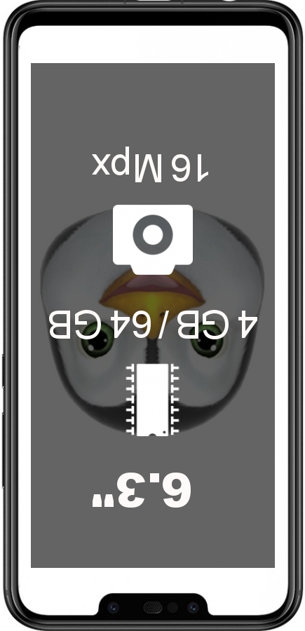 Huawei P smart+ Plus 4GB 64GB INE-LX1 smartphone