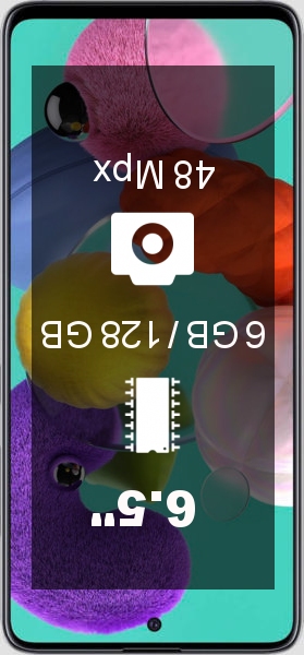 Samsung Galaxy A51 5G 6GB · 128GB · A516F smartphone