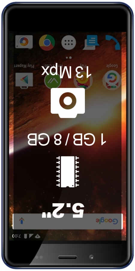 Vertex Impress Eclipse smartphone