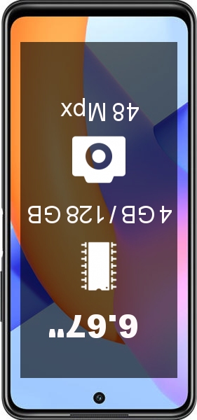Huawei Honor 10X Lite 4GB · 128GB smartphone