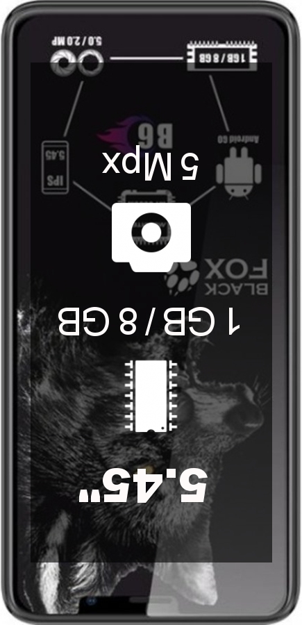 Black Fox B6 smartphone