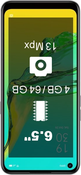 Oppo A53 2020 4GB · 64GB smartphone