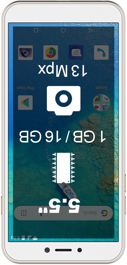General Mobile GM 8 Go smartphone
