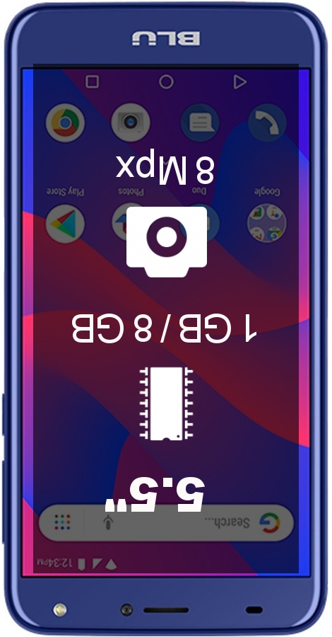 BLU C6 smartphone