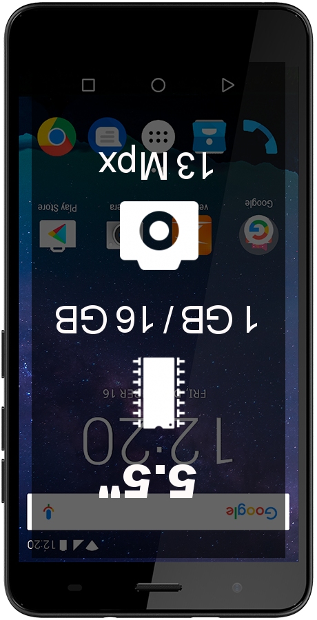 Verykool Alpha Pro S5527 smartphone
