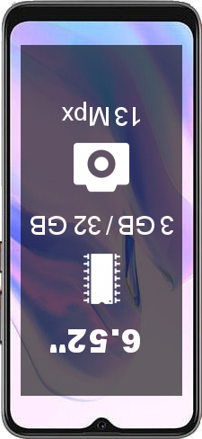 Blackview A70 3GB · 32GB smartphone