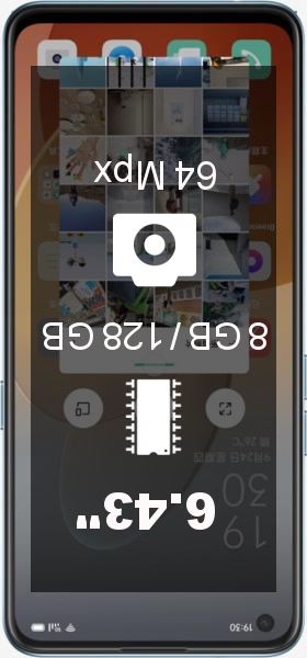 Oppo Reno5 K 5G 8GB · 128GB smartphone