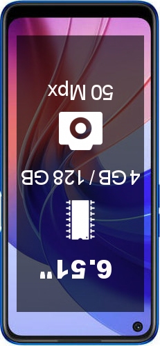 Oppo A55 4G 4GB · 128GB smartphone