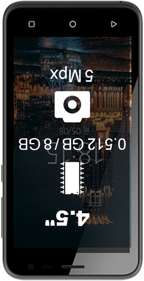 BQ -4501G Fox Easy smartphone