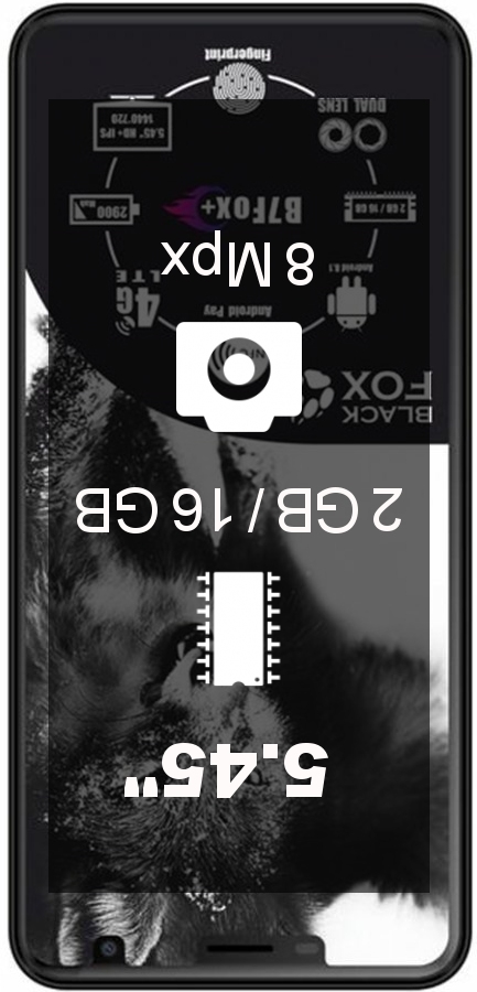 Black Fox B7Fox+ Plus smartphone