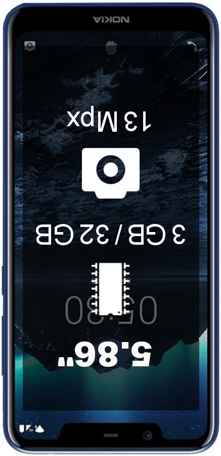 Nokia X5 3GB 32GB smartphone