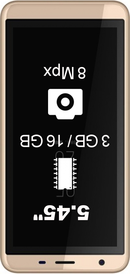 DEXP Z455 smartphone