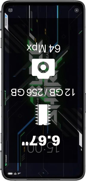 Black Shark 4S Pro 12GB · 256GB smartphone