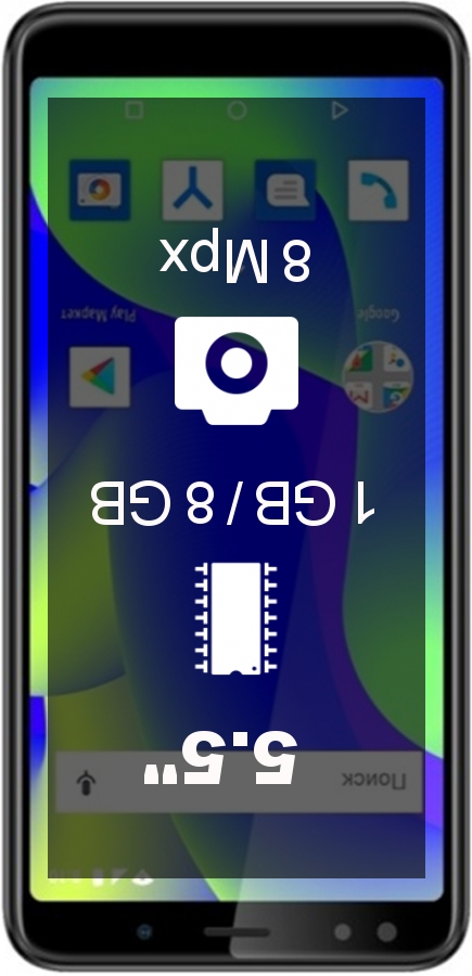 Vertex Impress Zeon 4G smartphone