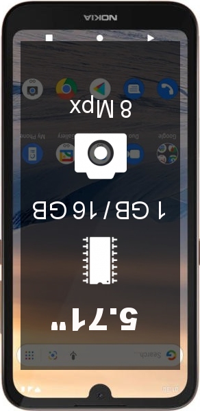 Nokia 1.3 1GB · 16GB smartphone