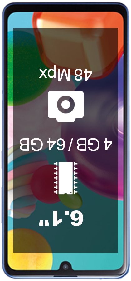 Samsung Galaxy A41 4GB · 64GB · A415F smartphone