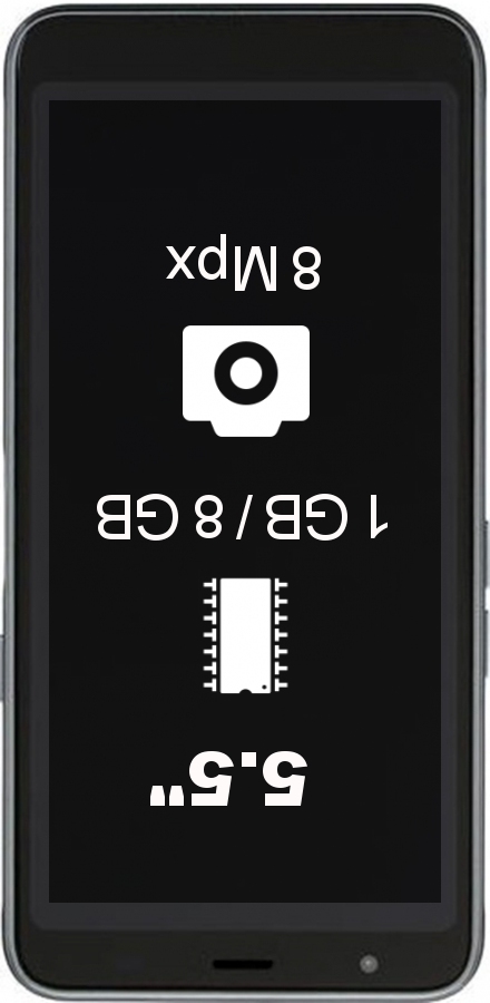 DEXP B255 smartphone
