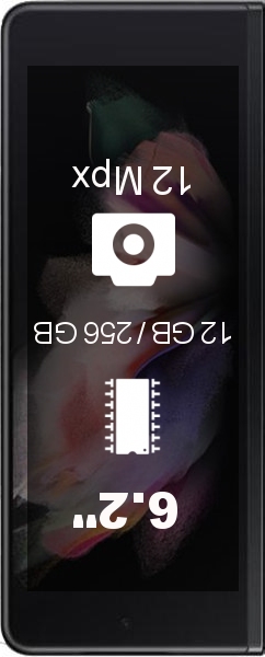 Samsung Galaxy Z Fold3 12GB · 256GB smartphone