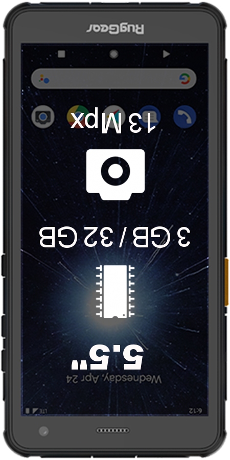 RugGear RG655 smartphone